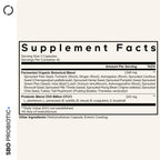 Codeage SBO Probiotics: 100 Billion CFUs, 6 Strains, Organic Fermented Botanicals, Shelf-Stable, 90 Capsules