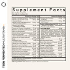 Codeage Teen Multivitamin Supplement - Organic Whole Food Teen Vitamins (A to K) with Omega-3 - 60 Capsules