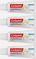 Colgate Total Clean Mint Toothpaste 0.88 oz 4-Pack