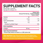 Collagen Gummies for Women & Men – Hydrolyzed Type I & III, 90 Gummies