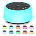 Color Noise Sound Machine — 10-Color Night Light, 25 Sounds, 32 Volume Levels, 5 Timers