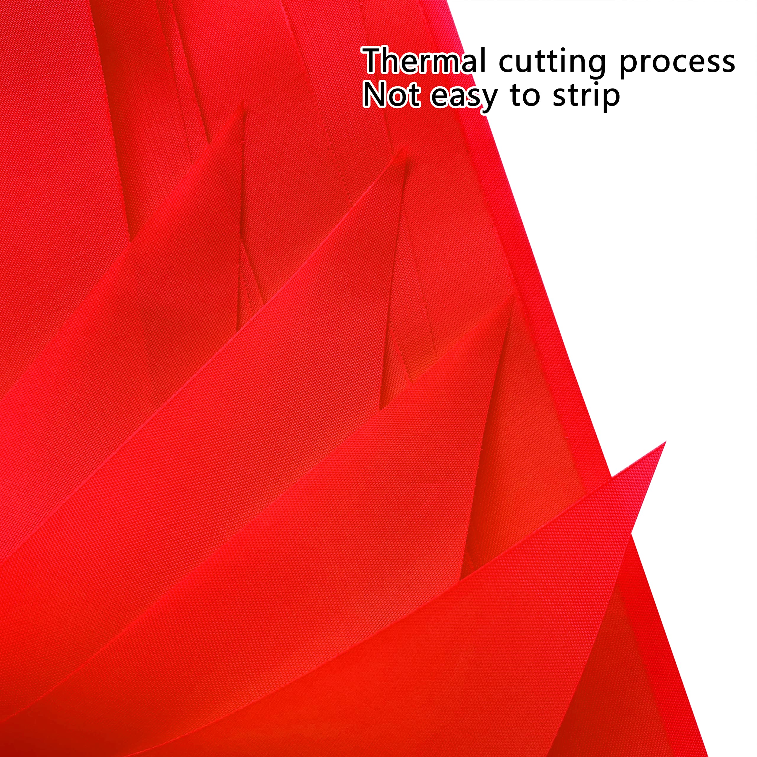 Consummate 100 ft Red Pennant Banner Set – 60 DIY Triangle Flags for Grand Openings & Parties