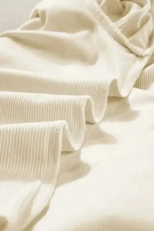 Corduroy Ruffle Blouse Women UK | Casual Elegant