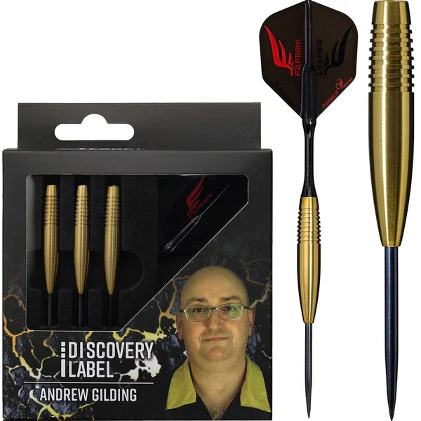 Cosmo Darts Andrew Gilding Discovery Label 90%