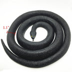 COTOSEY 53-Inch Rubber Snake – Realistic Fake Snake for Pranks, Halloween & Party Props