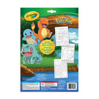 Crayola Colouring & Activity Book - Pokemon | 32 Pages, 7 Washable Markers