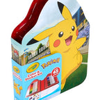 Crayola Pokemon Art Kit for Kids – 45pc Coloring Set with Pages, Markers & Stickers