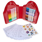 Crayola Pokemon Art Kit for Kids – 45pc Coloring Set with Pages, Markers & Stickers