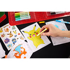 Crayola Pokemon Art Kit for Kids – 45pc Coloring Set with Pages, Markers & Stickers