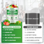 Creatine Monohydrate Gummies 5g – Pre-Workout Muscle Builder for Women & Men (160 Count)