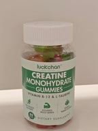 Creatine Monohydrate Gummies 5g – Pre-Workout Muscle Builder for Women & Men (160 Count)