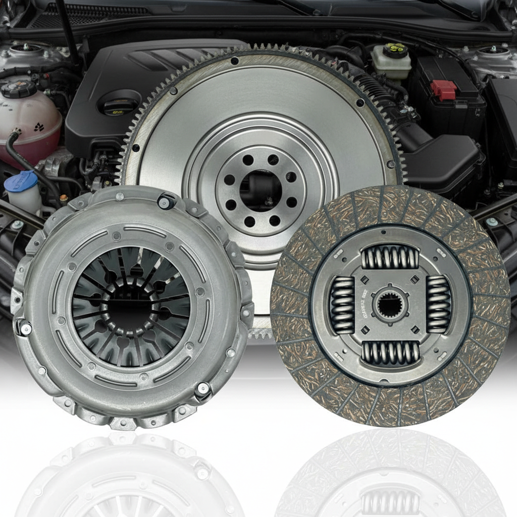 Whitebox Performance VW Golf MK5/MK6 VAG 2.0L TDI Organic Clutch And Single Mass Flywheel Kit 