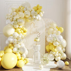 CROSSFINGERS Yellow Balloon Arch Kit 108Pcs - Double Stuffed Balloons for Weddings and Parties