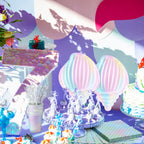 Cunhill 144 Pcs Mermaid Party Supplies – Elegant Under the Sea Dinnerware Set