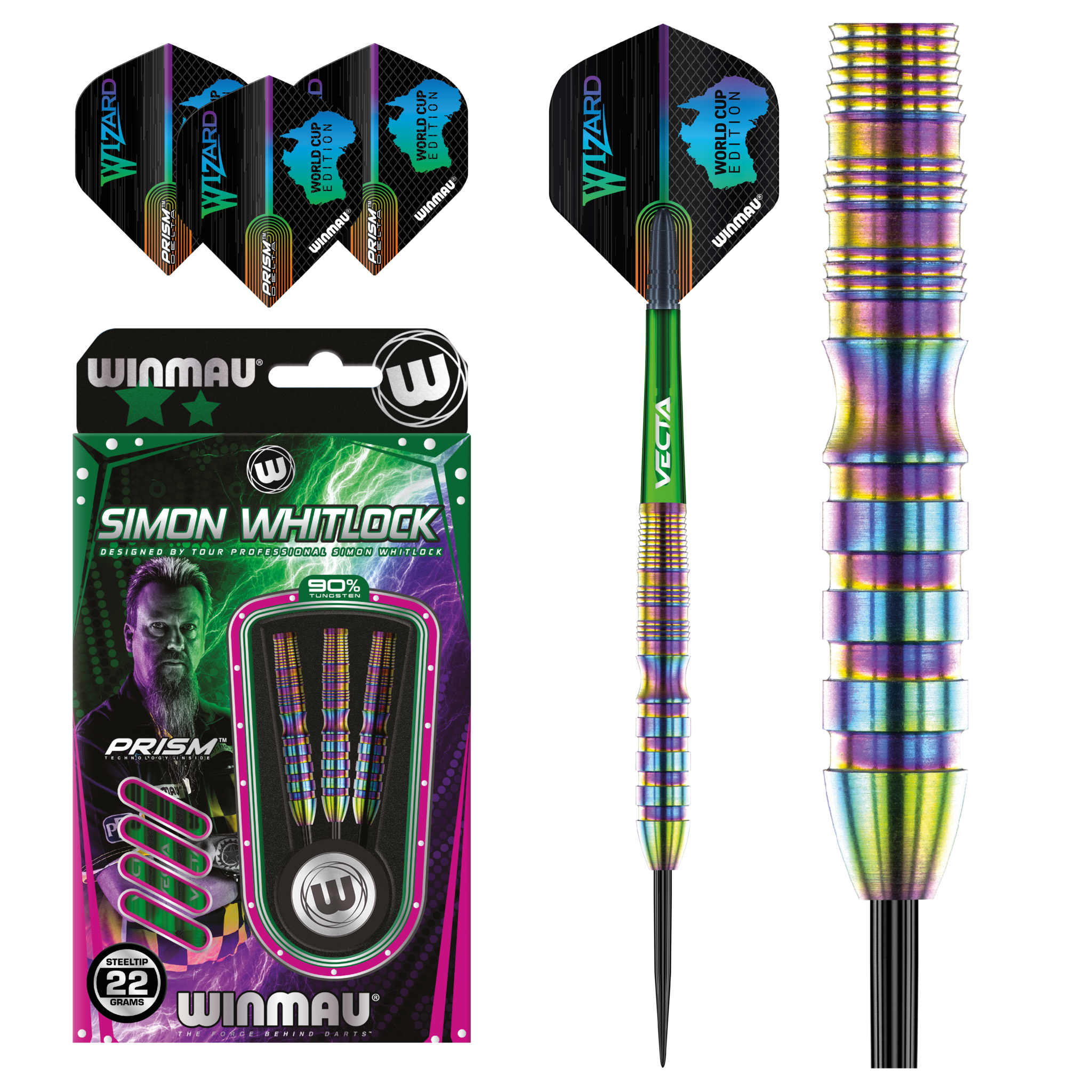 Winmau Simon Whitlock 90% WORLD CUP 90% DARTS