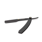 Cut Throat Razor - The Jolly Roger Black - Stainless Steel