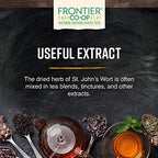 Frontier Co-Op Organic Saint John's Wort Herb - Cut & Sifted 1 lb