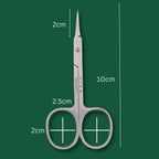 Cuticle Nail Scissors - 9.5cm Slightly Curved