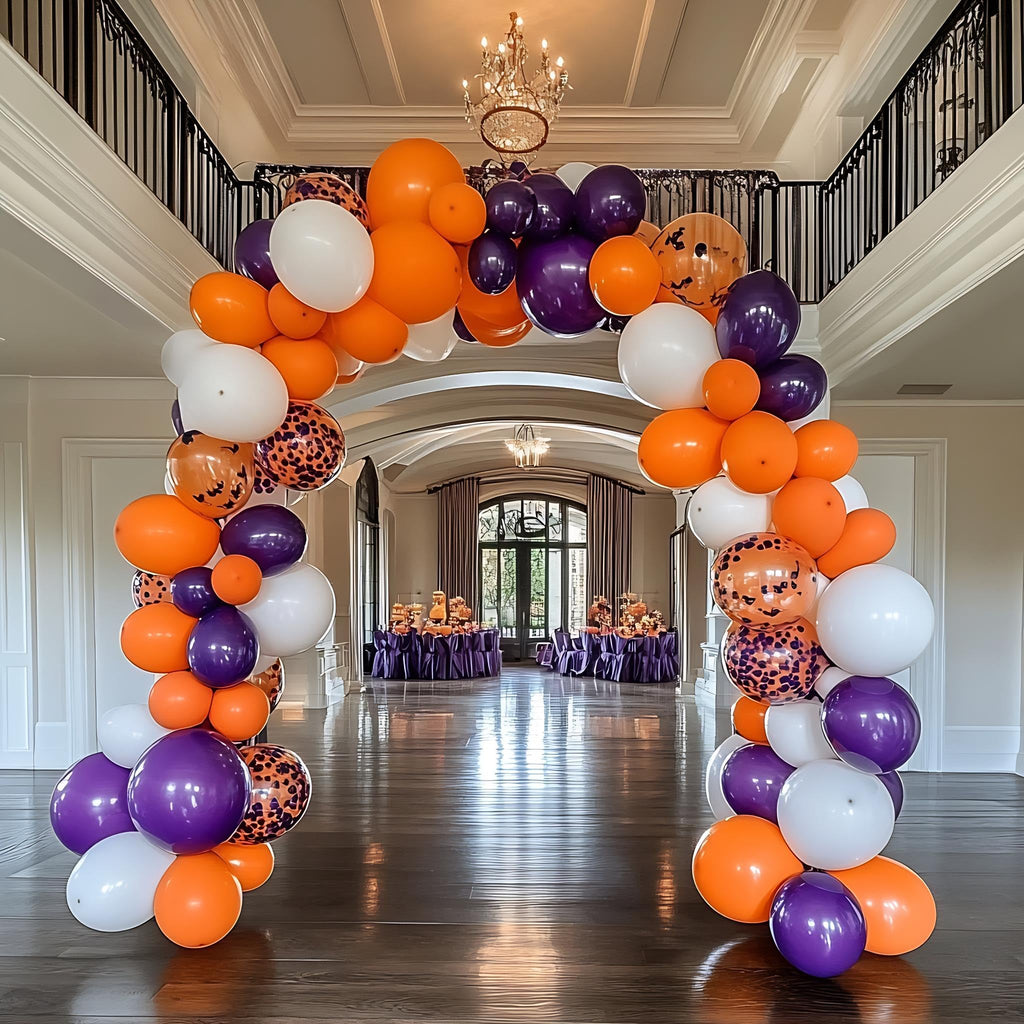 CVPARTYON Orange Balloons — 60 Pack, 12-Inch Latex for Party Decor and Garland