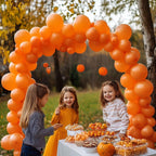 CVPARTYON Orange Balloons — 60 Pack, 12-Inch Latex for Party Decor and Garland