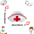 CYMYLAR Nurse Cap Balloons 3-Pack – Graduation Decorations for Nurses & Nursing School Celebrations