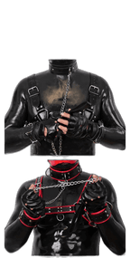 Harness, Cuff, Collar Bundle Orange