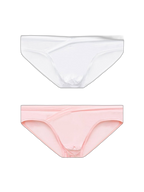 2 Pack Men's Ultra-Soft Modal Breathable Mesh Ice Silk Briefs