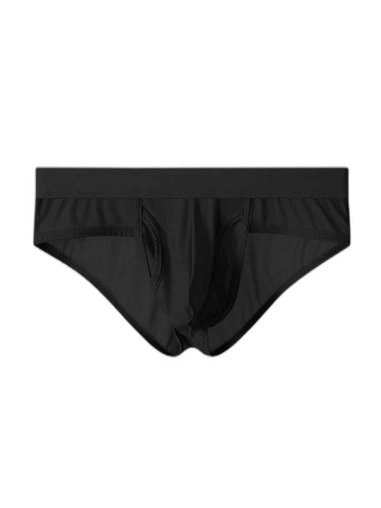 3 Pack Men's Fly Opening Supportive Pouch Stretch Premium Briefs