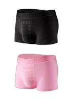 2-pack Men's Negative Ion Massage Boxer Briefs