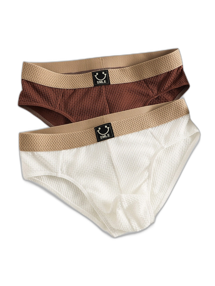 4-pack Men's Anti-Chafing Odor-Control Comfy Waistband Briefs
