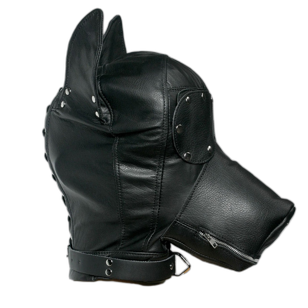 ruff GEAR FIDO Leather Dog Hood