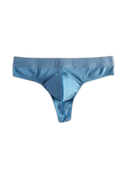 4-Pack Men's Ultra-Soft Cotton Mid-Rise Stay-Put Fit Seamless Thong