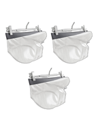 3 Pack Men's Low-Rise Mesh Briefs with Breathable Support & Convenience Fly
