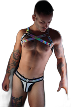 Breedwell Illuminator Bulldog Harness Holo