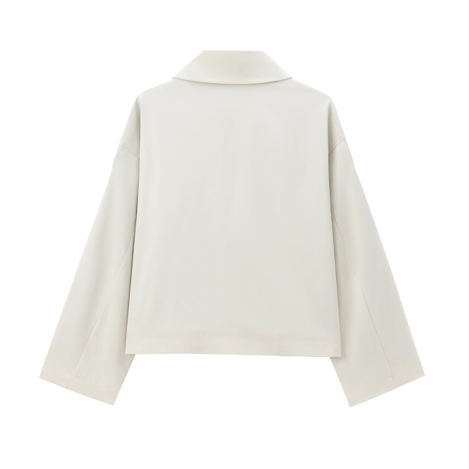 British Style Short Lapel Trench Coat