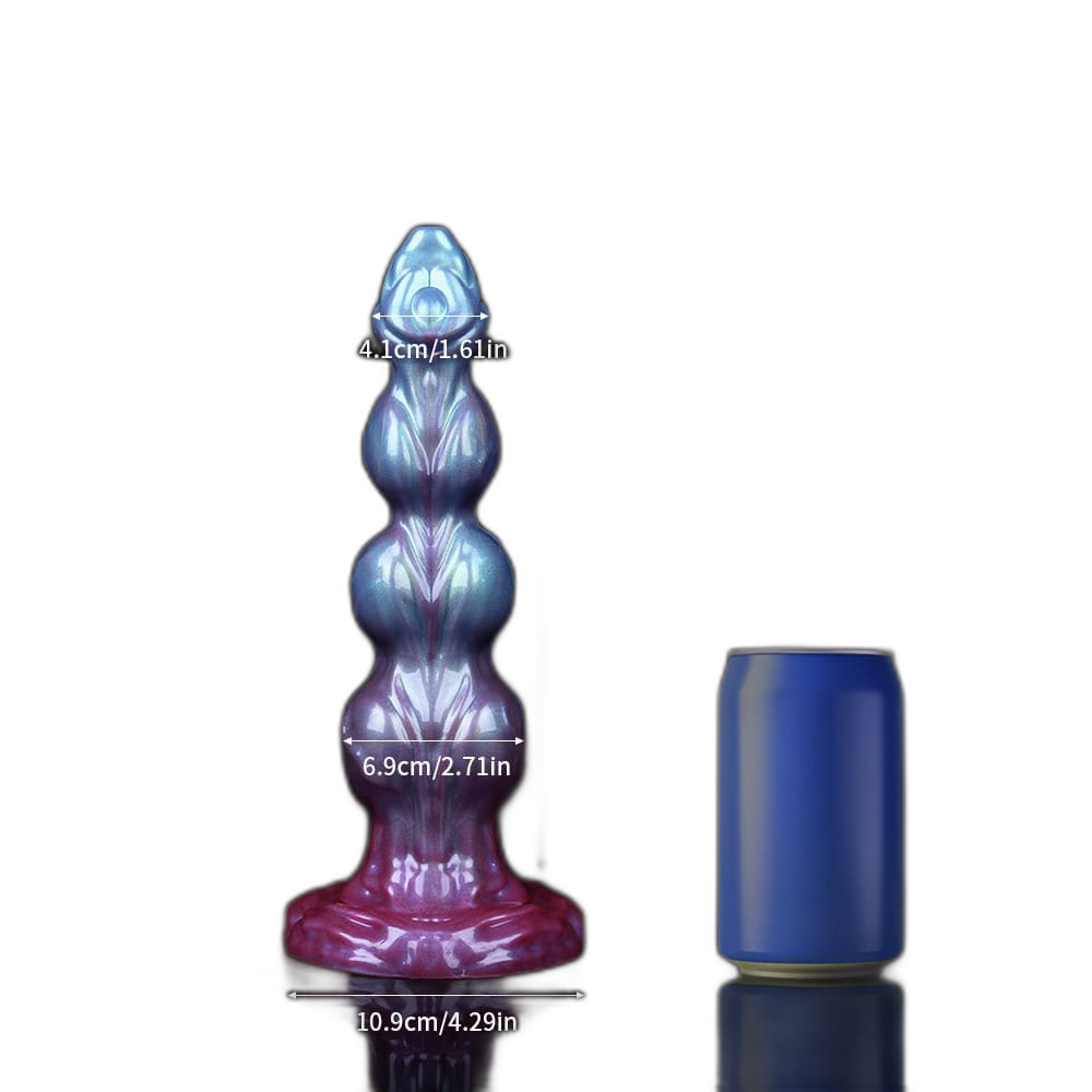 Nebulon - 3 Knots Dildo - Alien Fantasy Dildo - 3 Sizes