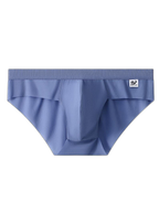 3 Pack Men's Ultra-Thin Breathable Ribbed Ice Silk Briefs