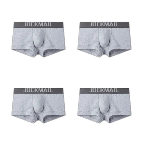 Jockmail Low Waist Boxers (4 Pack)