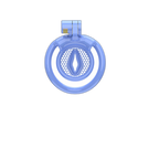 Fortis - Inverted Chastity Cage With Five Rings