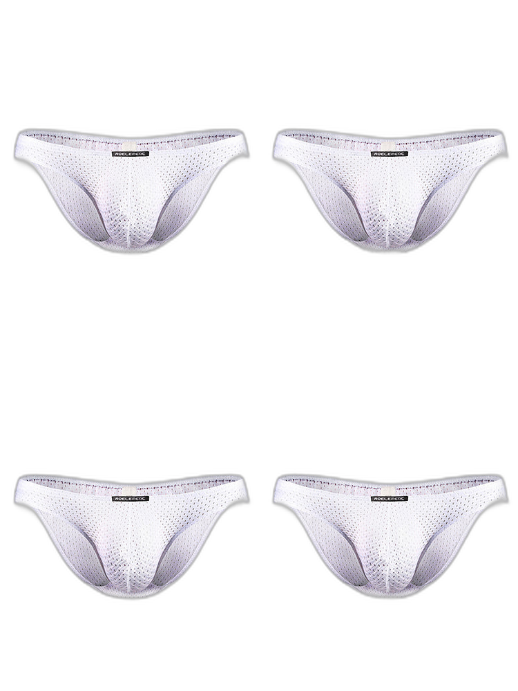 Men's Mesh Ice Silk Breathable Briefs