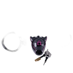 Furjoi Drone Hood Chastity Cage Purple