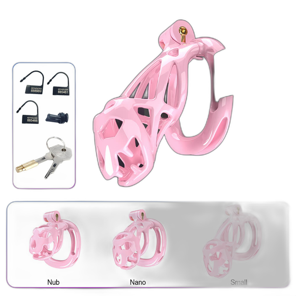 Specter - Chastity Cage with Belt - Penis Cage