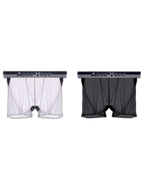 Men's Ice Silk Hip Hollow Mesh Boxer Briefs