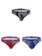 3 Pack Men's Printing U Convex Pouch Pouch Briefs