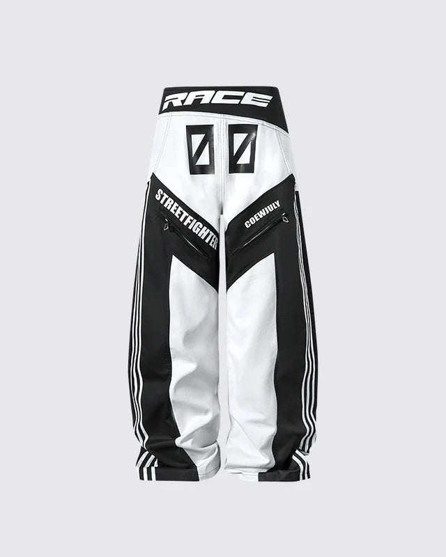 Racing Style Jacket Set