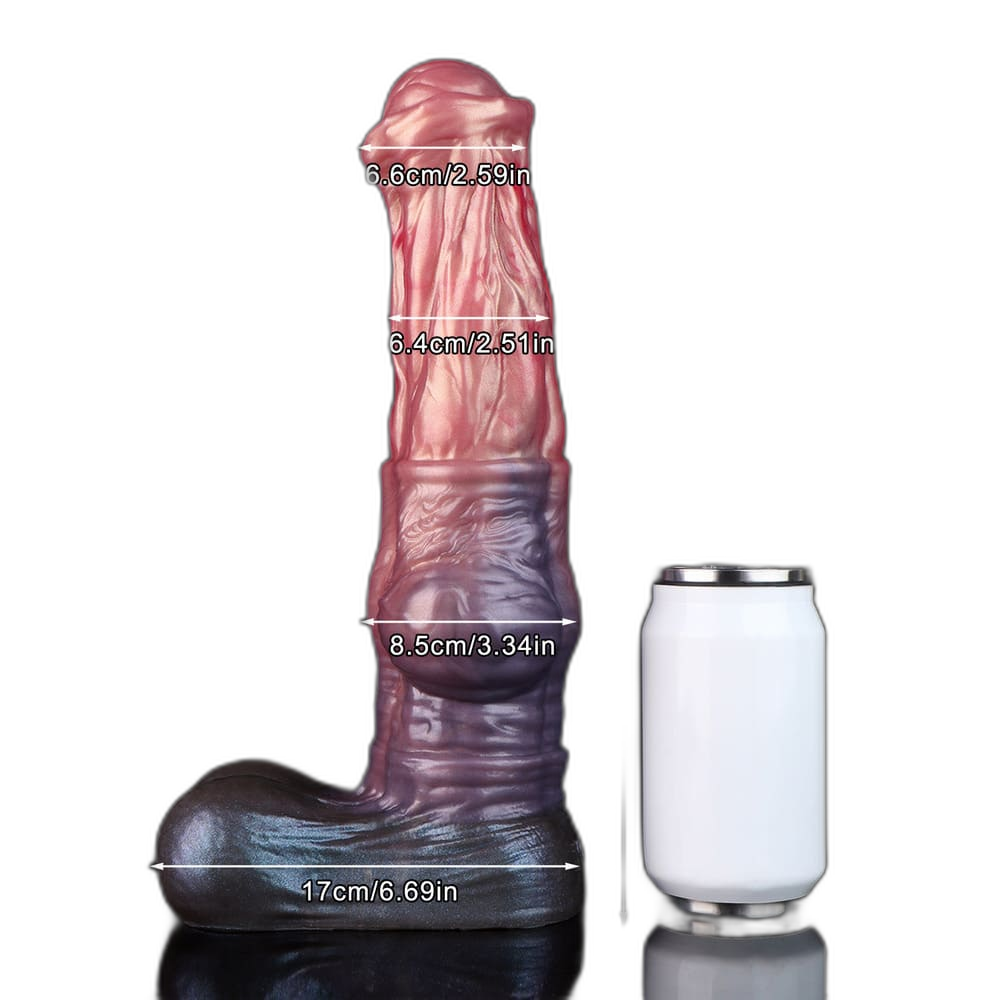 Bulger - Fantasy Silicone Dildo - Centaur Dildo - Knot Dildo