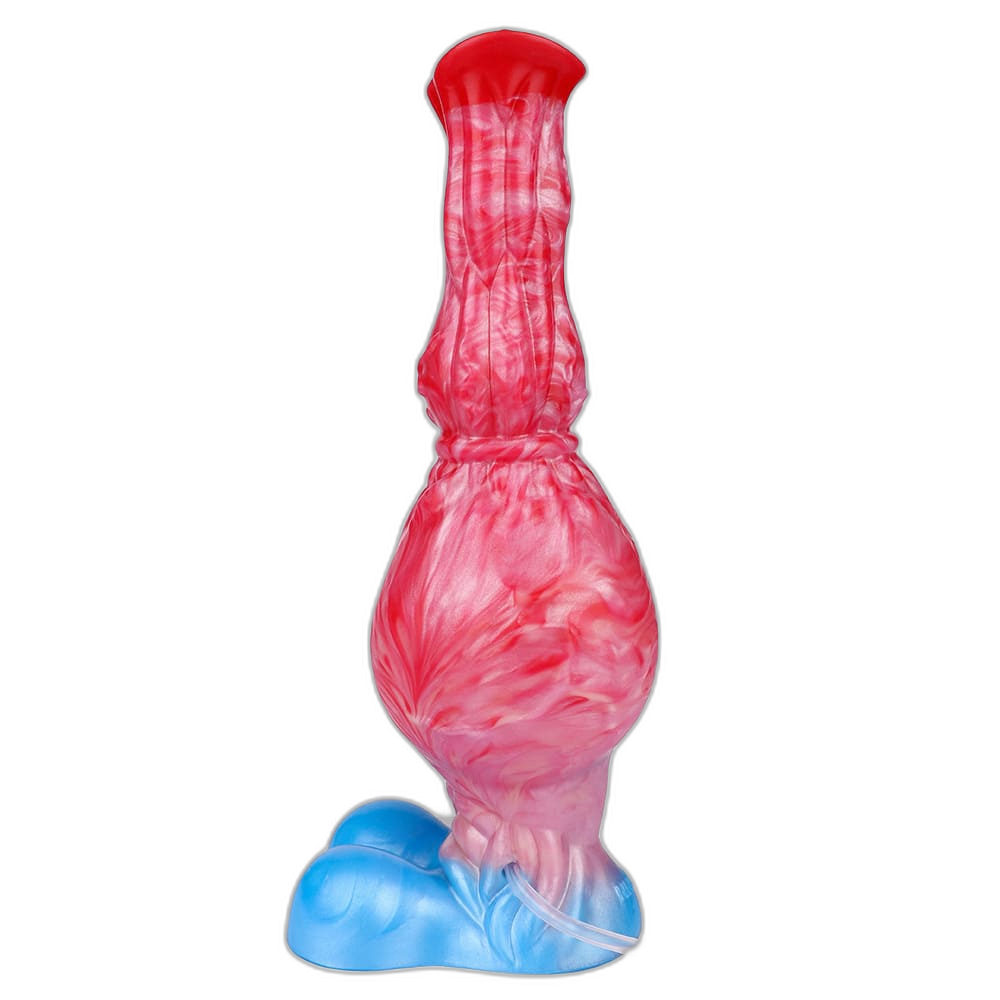 Molten - 10 Inch Inflatable Squirting Knot Dildo - Fantasy Dildo