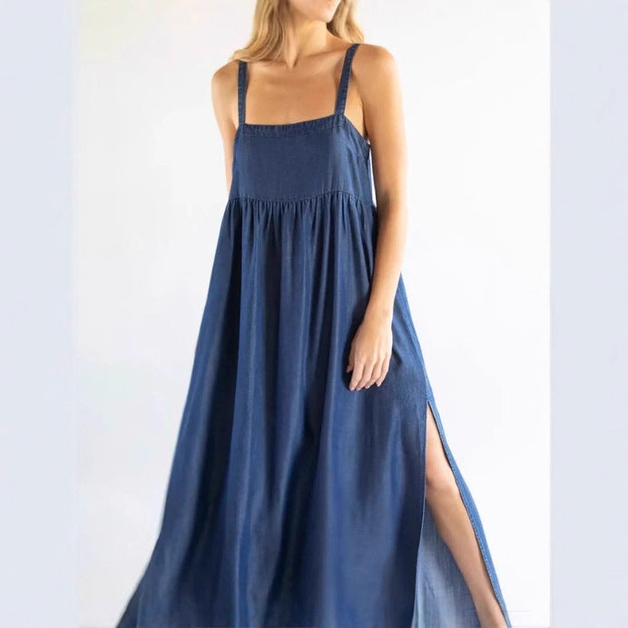 Sleeveless Comfortable Casual Resort Dress