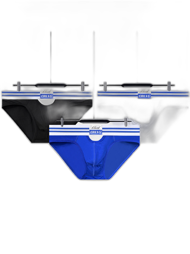 2 Pack Men's Low-Rise Breathable Modal briefs