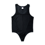 High-Cut Mesh Thong Bodysuit